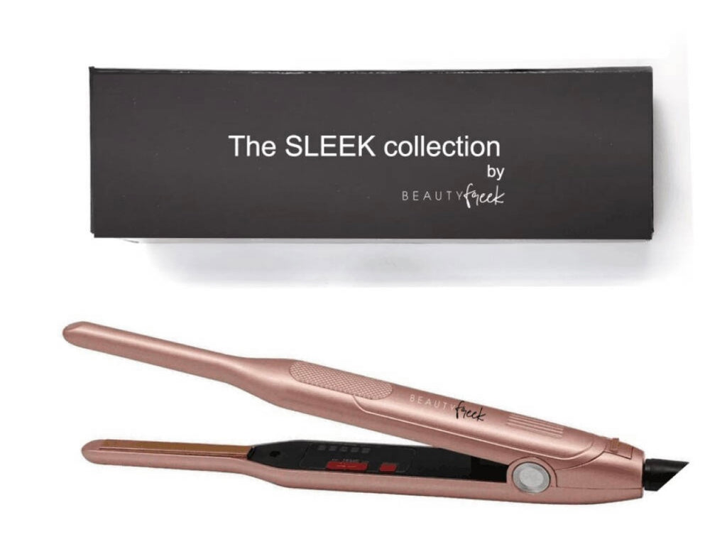 Rose gold trés sleek flat cheap iron